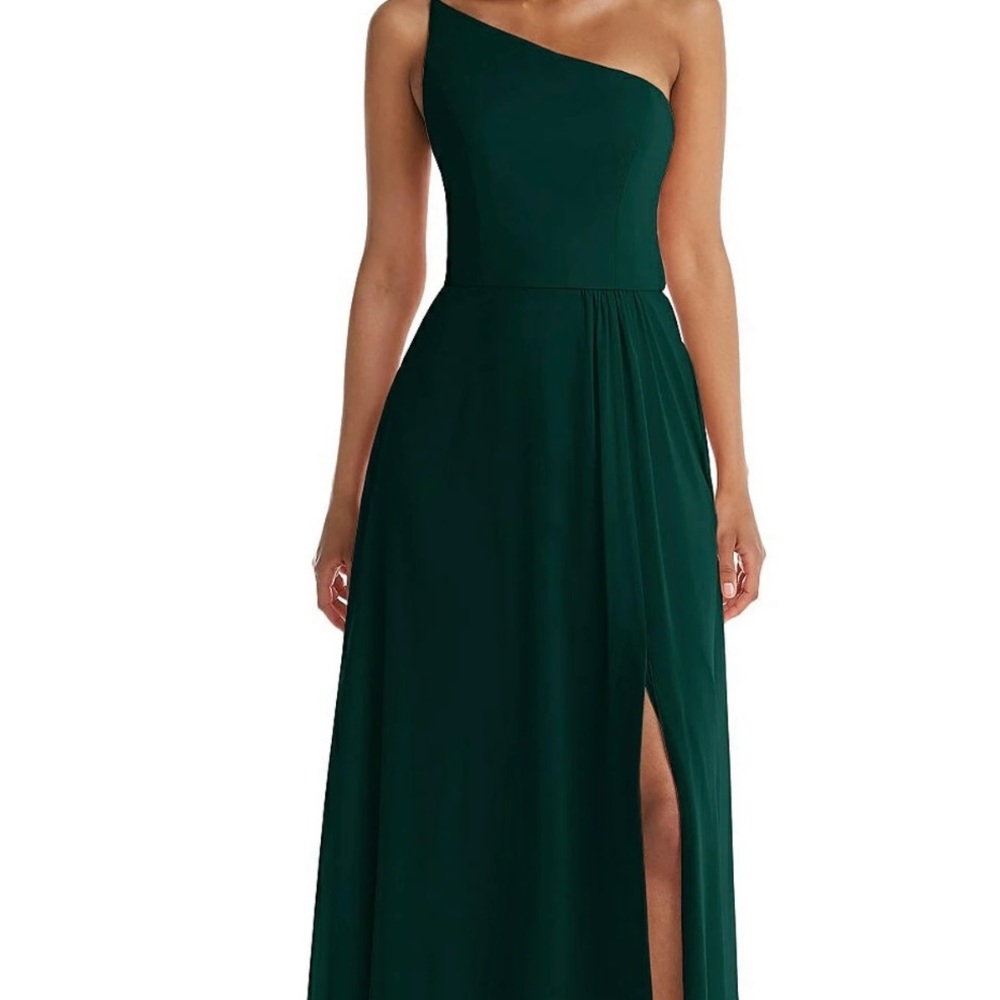 After‎ Six One Shoulder Chiffon Dress- Size 22W